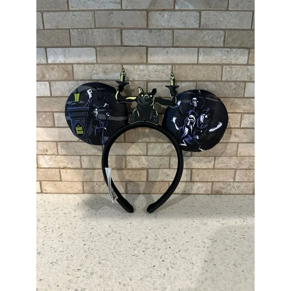 Disney‎ Haunted Mansion 999 Happy Haunts mouse ear headband